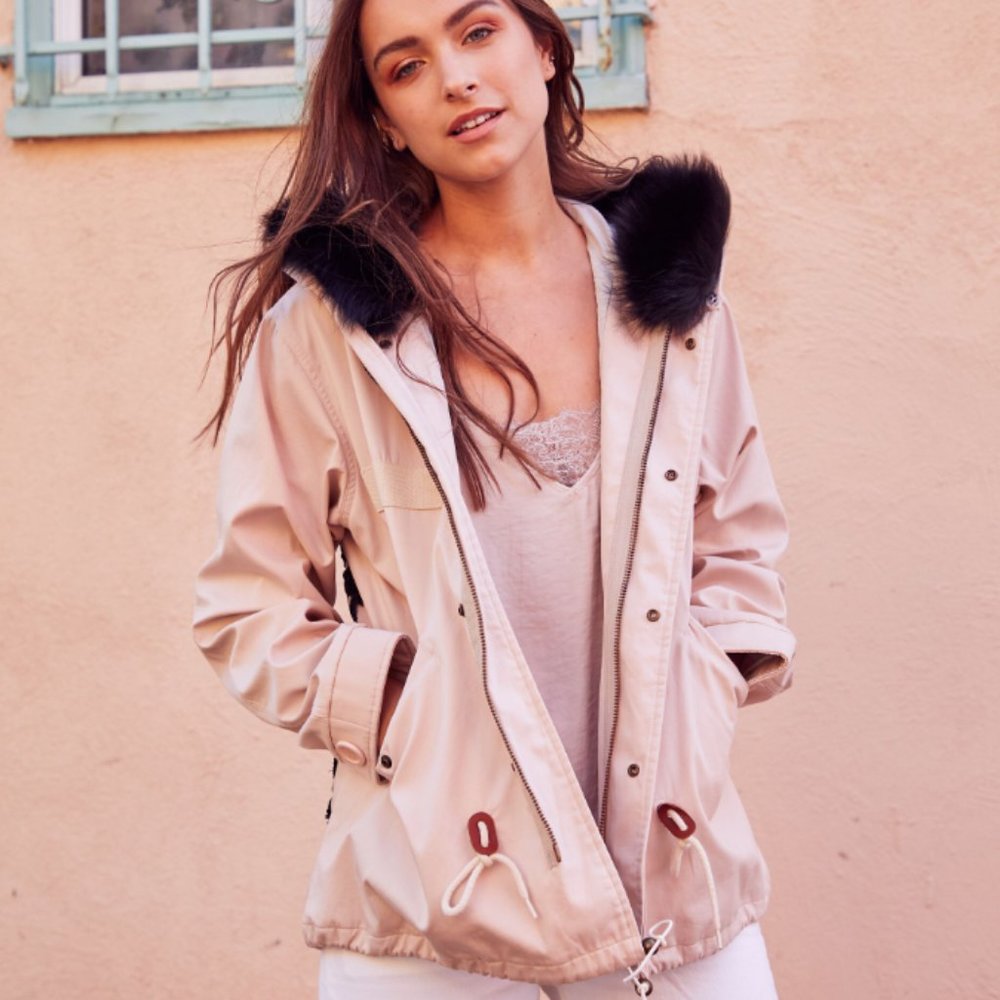 AVA KRIS - BELLA PARKA - Blush